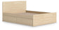 Onita Full Panel Platform Bed with 2 Side Storage